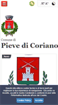 Mobile Screenshot of comune.pievedicoriano.mn.it